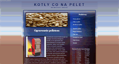 Desktop Screenshot of kotly-co-na-pellet.ogrzewanie-centralne.eu